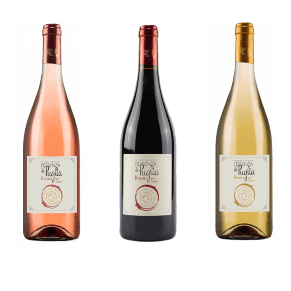 Italian wines - Winery "Essenza di puglia" tasting box