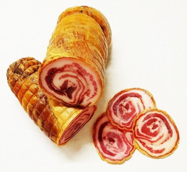 Italian cured meat – ROLLED BACON