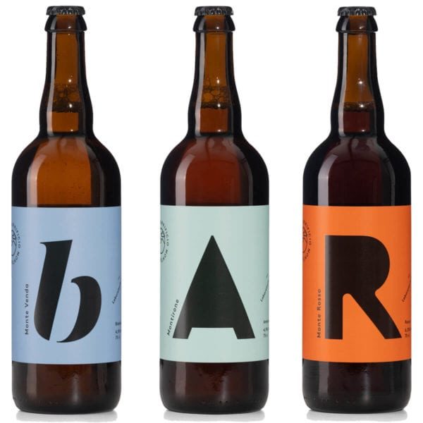 Italian craft beer - "Monterosso" tasting box 0.75 cl