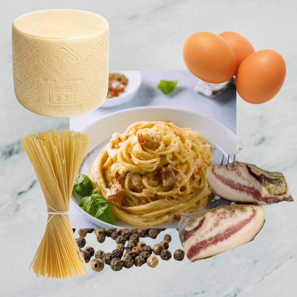 Carbonara Box for Italian Dinner