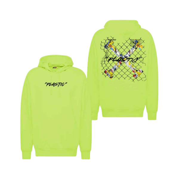 Hooded sweatshirt – Unisex Brand White