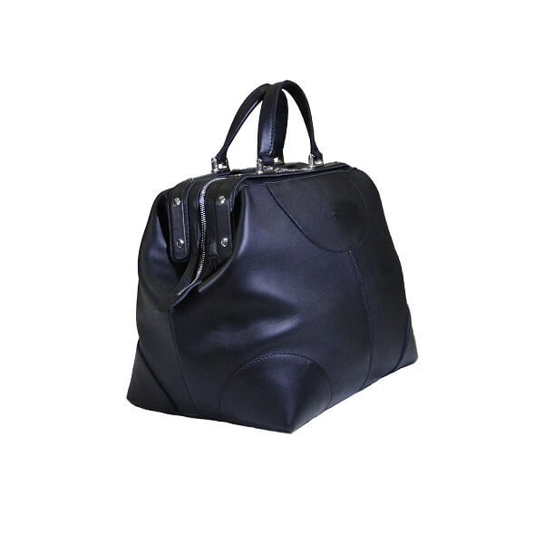 Leather travel suitcase - New America 50 Line