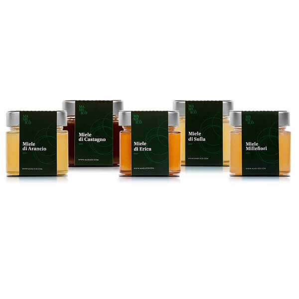 Tasting box of Cilento Honey