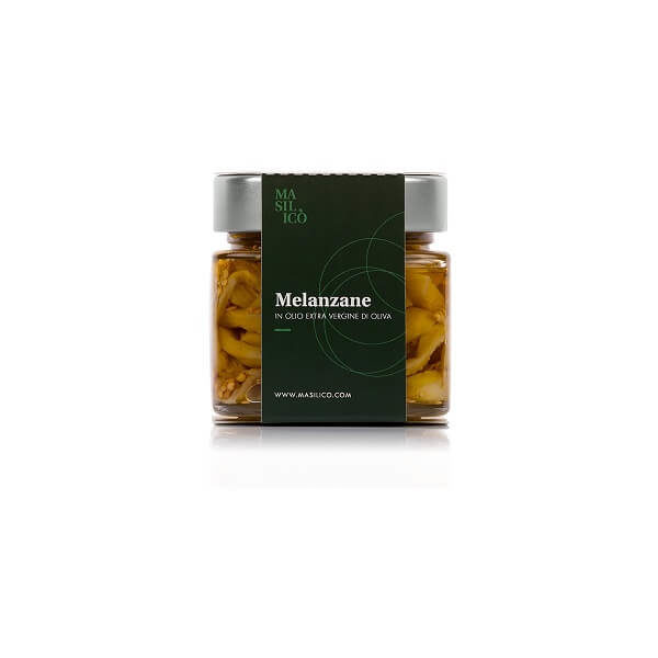 Aubergines in oil