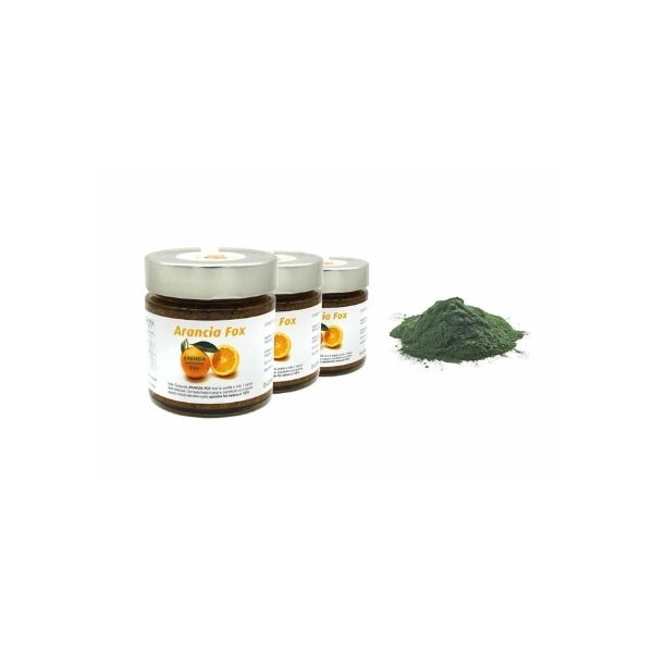 Orange jam 250gr with Spirulina