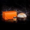 Orange panettone with white chocolate - 1kg