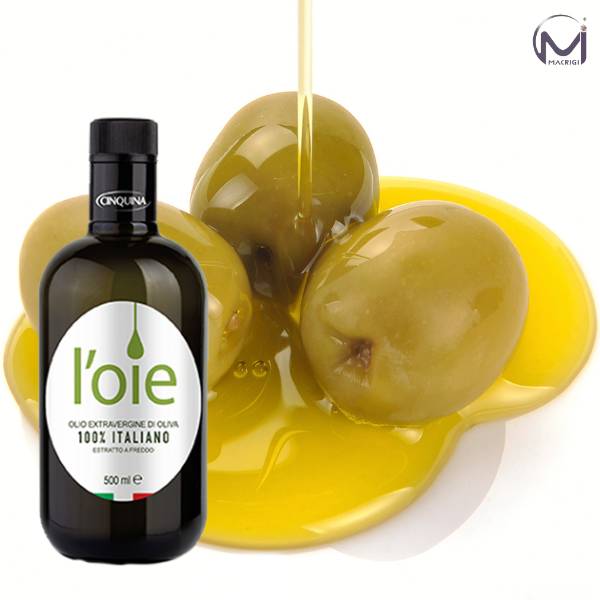 Extra Virgin Olive Oil 100% Italian L'Oie 500ml art1